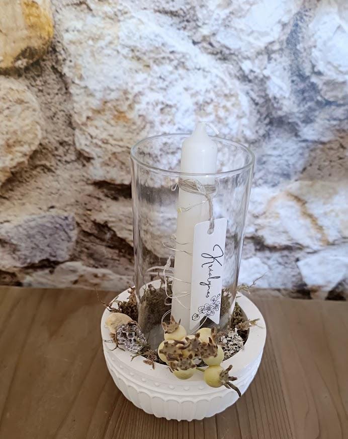 Bougeoir Lumineux Bol Globe LED