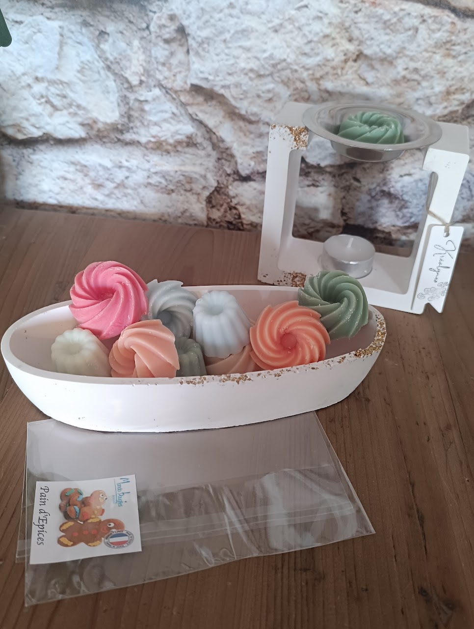 Lot de 5 fondants parfumés au choix