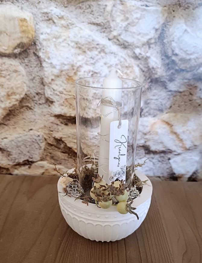 Bougeoir Lumineux Bol Globe LED